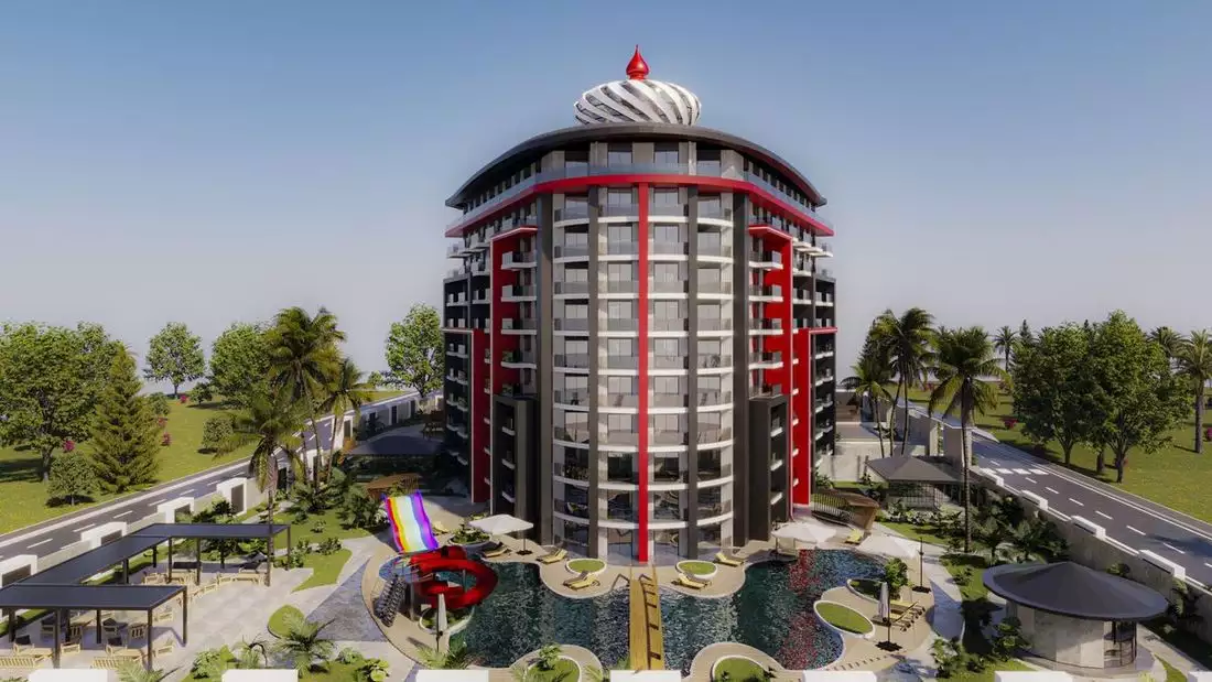 Квартира 60м² в Турции, Газипаша. Стоимостью 131000€ аренда фото-2
