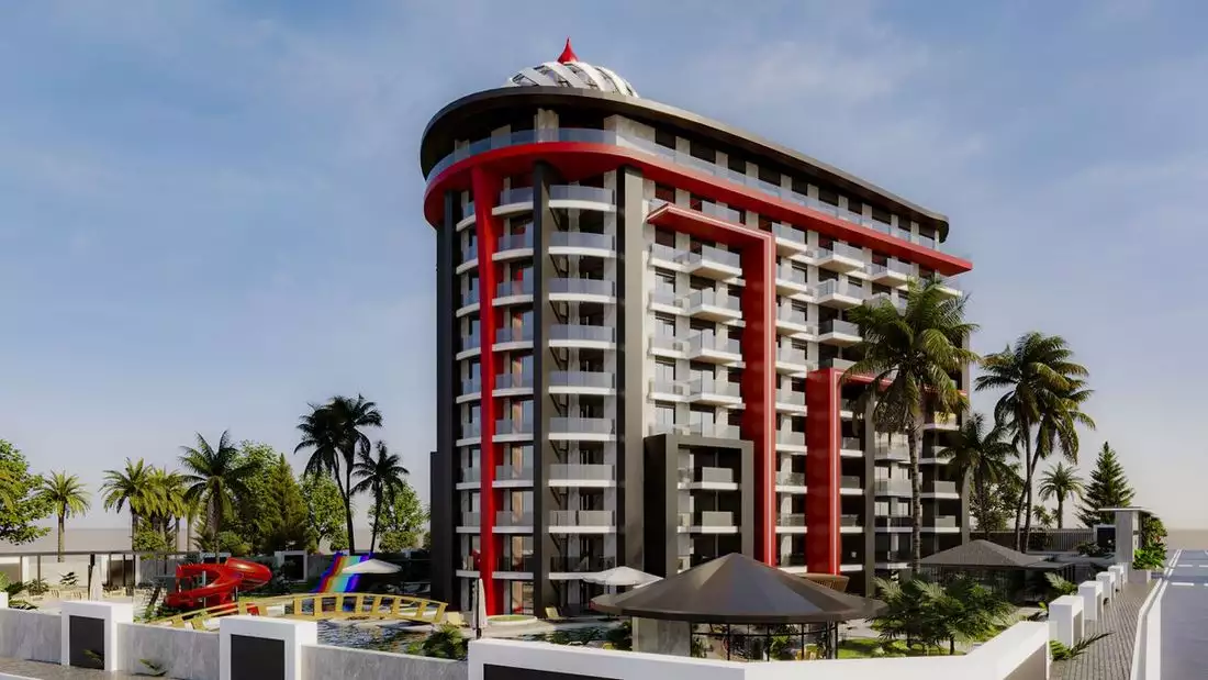 Квартира 60м² в Турции, Газипаша. Стоимостью 131000€ аренда фото-3