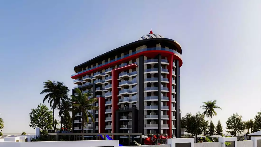 Квартира 60м² в Турции, Газипаша. Стоимостью 131000€ аренда фото-4