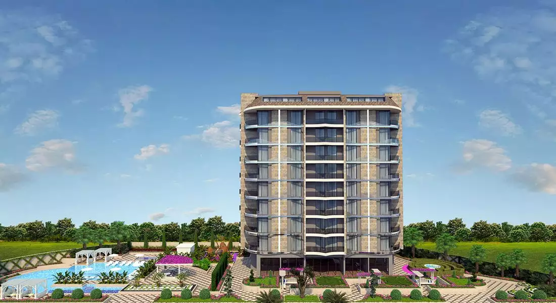 Квартира 54м² в Турции, Тосмур. Стоимостью 215000€ аренда фото-2