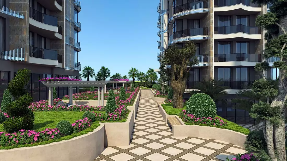 Квартира 54м² в Турции, Тосмур. Стоимостью 215000€ аренда фото-3