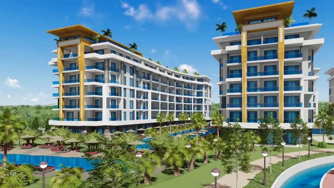 Квартира 81м² в Турции, Тюрклер. Стоимостью 160000€ аренда фото-4