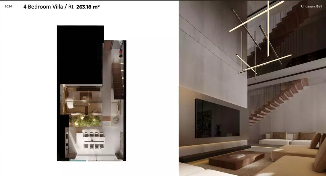 Вилла 95м² в Индонезии, Букит-Улувату. Стоимостью 270525€ аренда фото-24