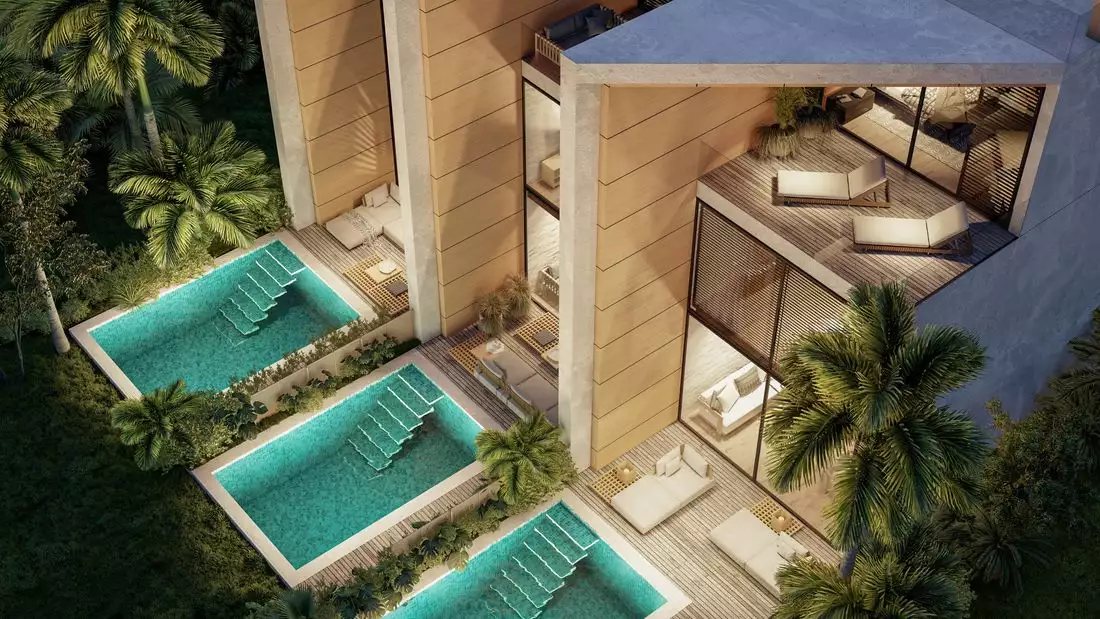 Таунхаус 165м² в Индонезии, Букит-Улувату. Стоимостью 279853€ аренда фото-1