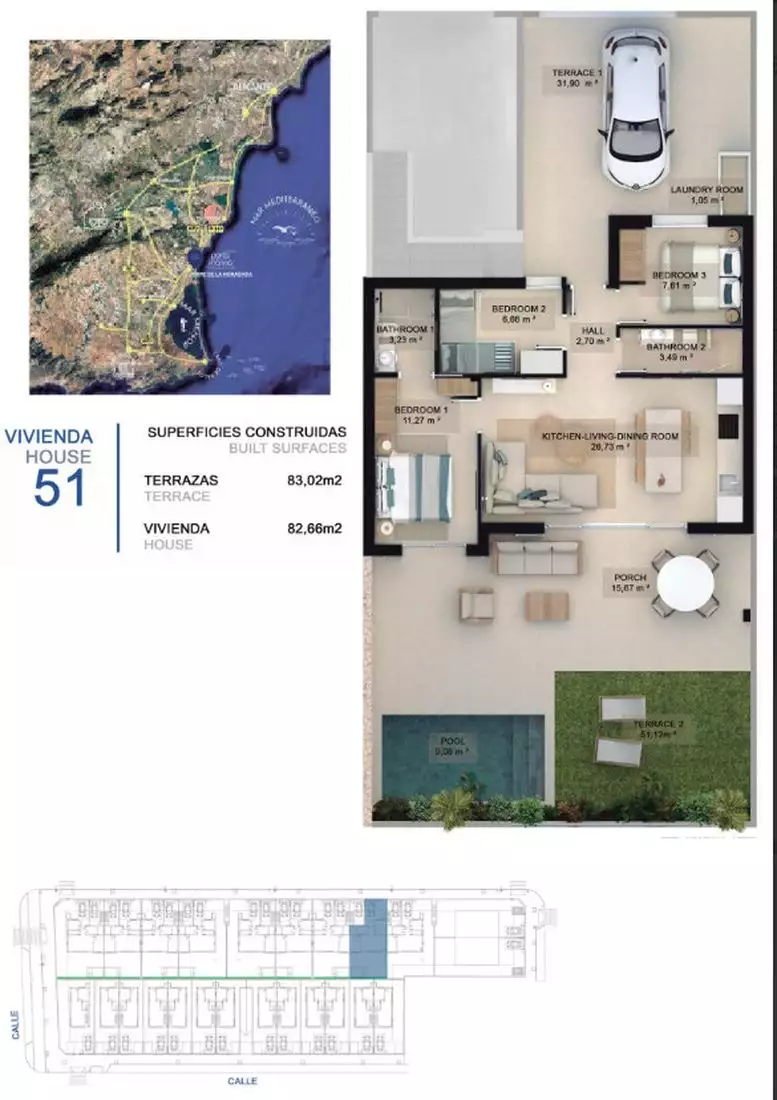 Квартира 84м² в Испании, Аликанте. Стоимостью 380000€ аренда фото-3