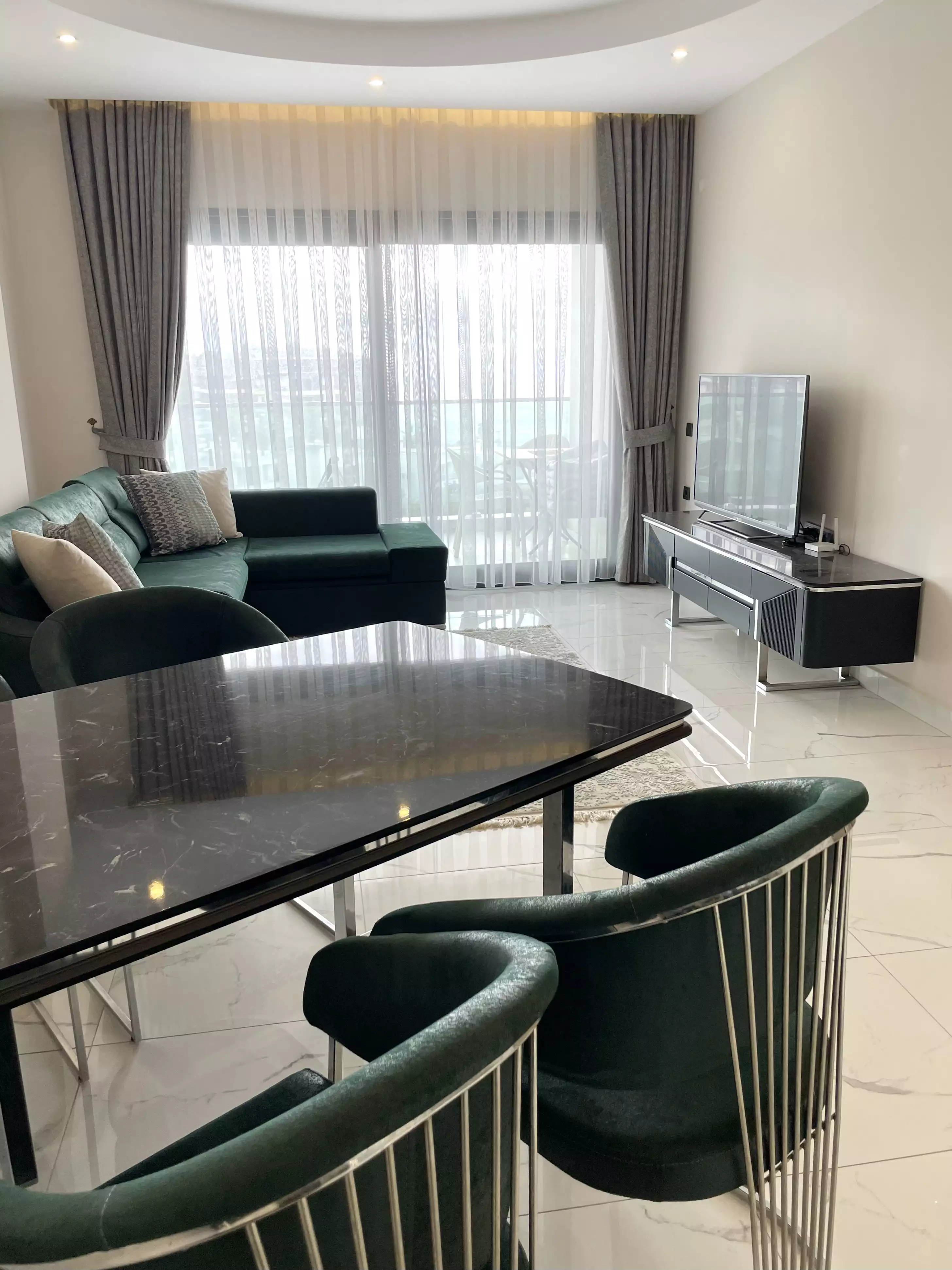 Квартира 68м² в Турции, Каргыджак. Стоимостью 1200€ аренда фото-1