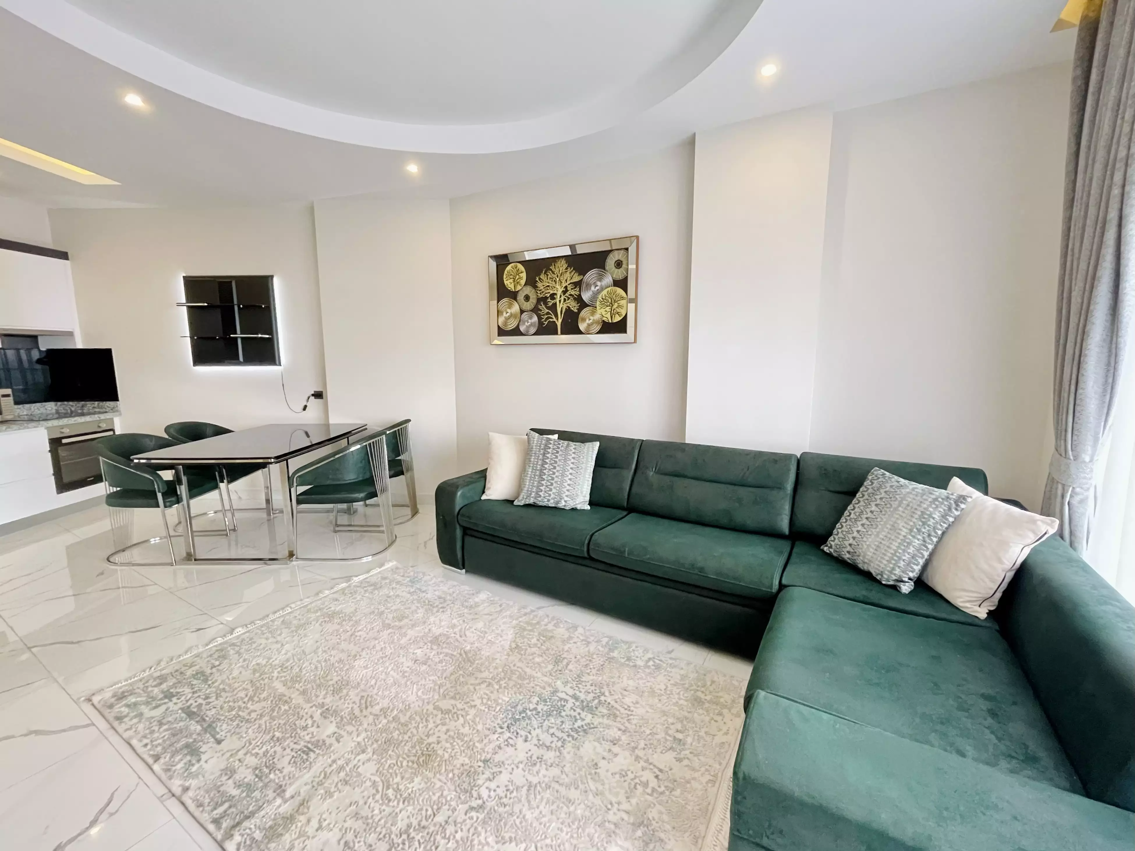 Квартира 68м² в Турции, Каргыджак. Стоимостью 1200€ аренда фото-7