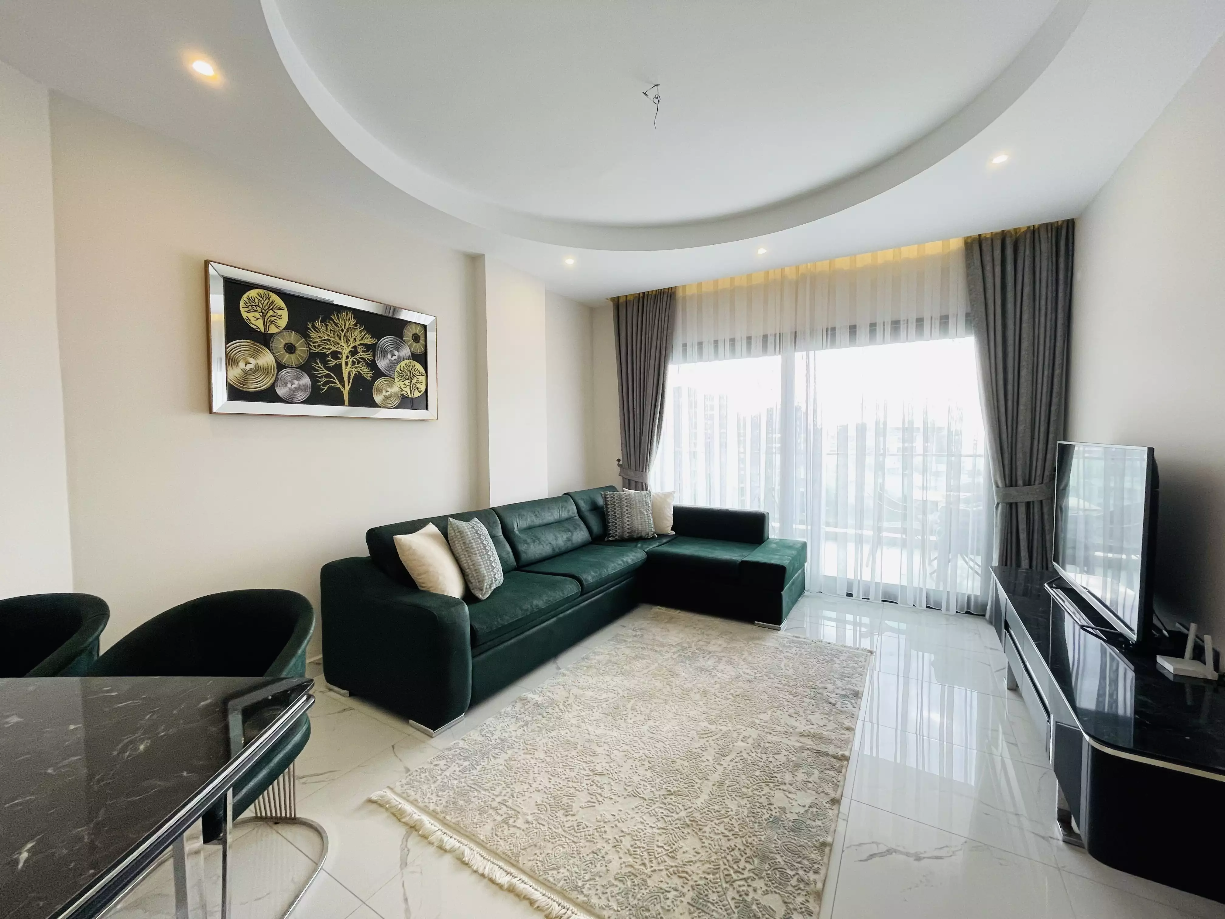 Квартира 68м² в Турции, Каргыджак. Стоимостью 1200€ аренда фото-9