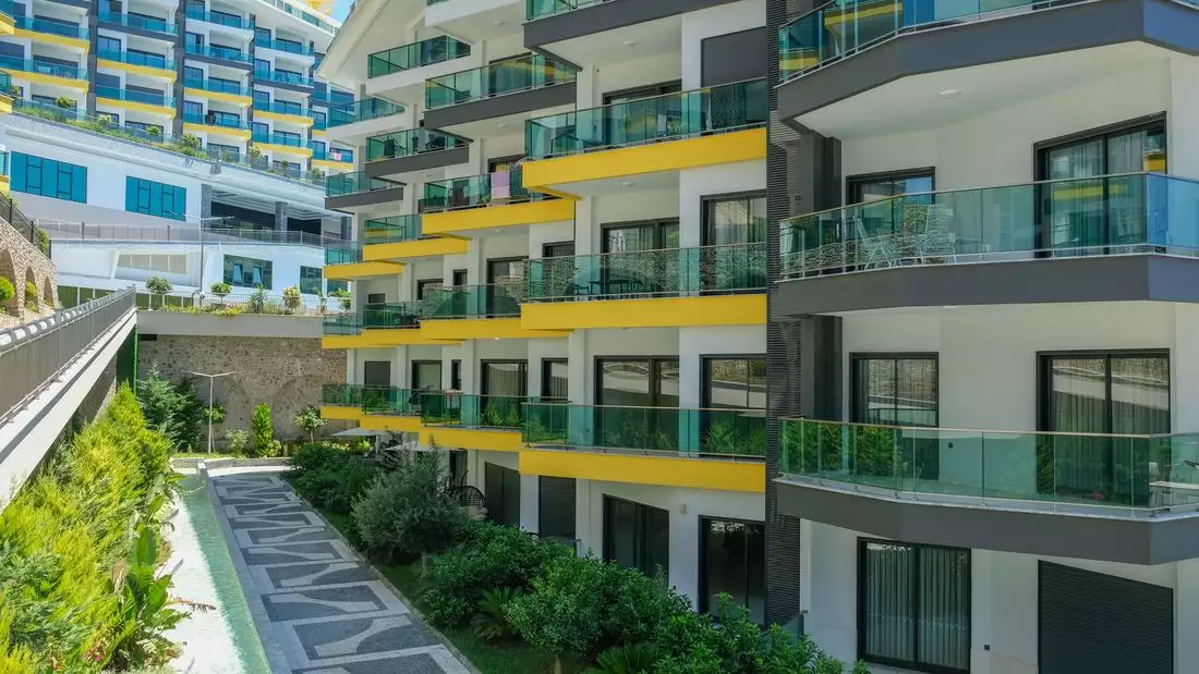 Квартира 68м² в Турции, Каргыджак. Стоимостью 1200€ аренда фото-16