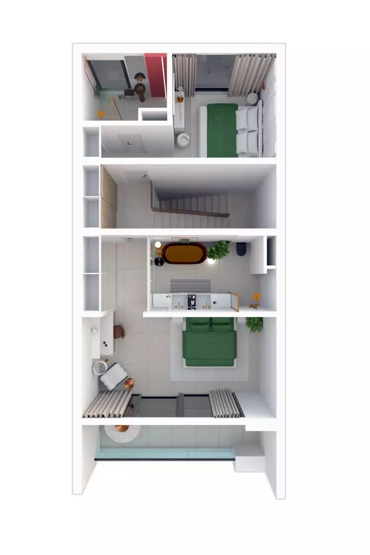 Таунхаус 182м² в Индонезии, Убуд-Центральный. Стоимостью 277054€ аренда фото-18