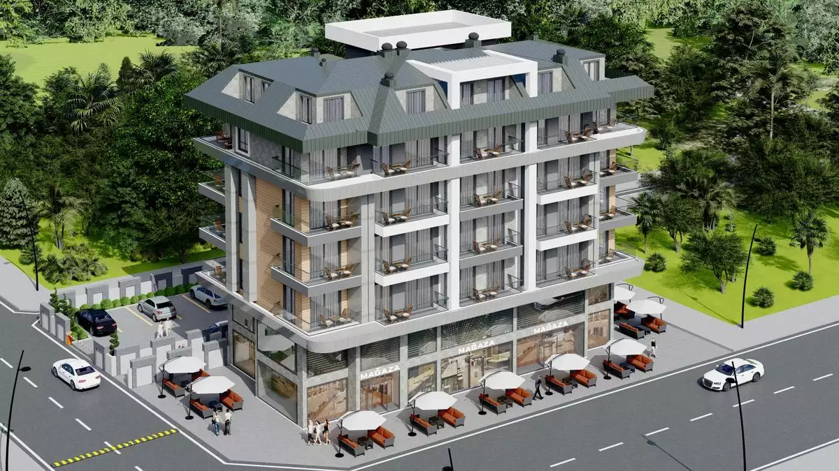 Квартира 62м² в Турции, Каргыджак. Стоимостью 134000€ аренда фото-2
