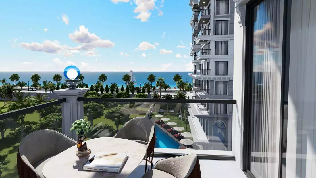 Квартира 62м² в Турции, Махмутлар. Стоимостью 210000€ аренда фото-6