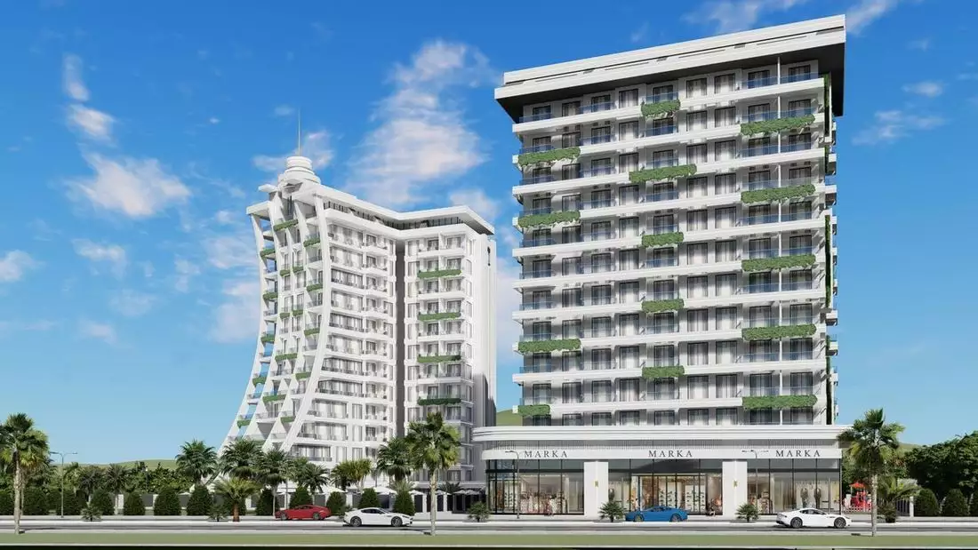 Квартира 60м² в Турции, Махмутлар. Стоимостью 100000€ аренда фото-1