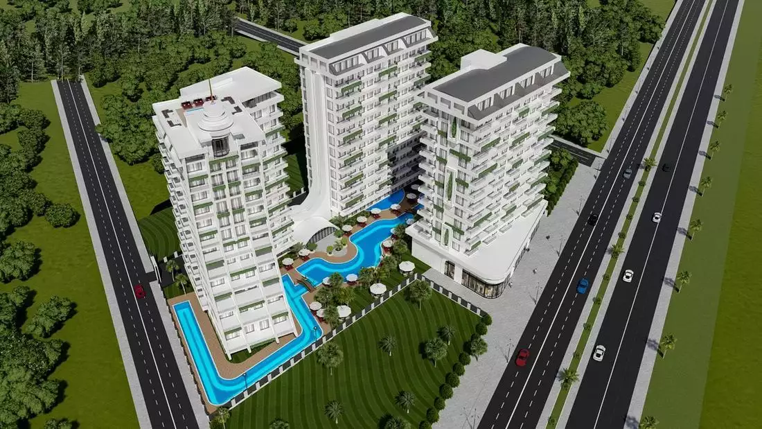 Квартира 60м² в Турции, Махмутлар. Стоимостью 100000€ аренда фото-3