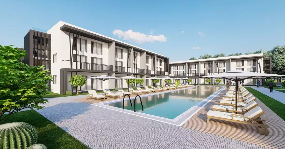 Квартира 53м² в Кипре, Искеле. Стоимостью 163170€ аренда фото-11