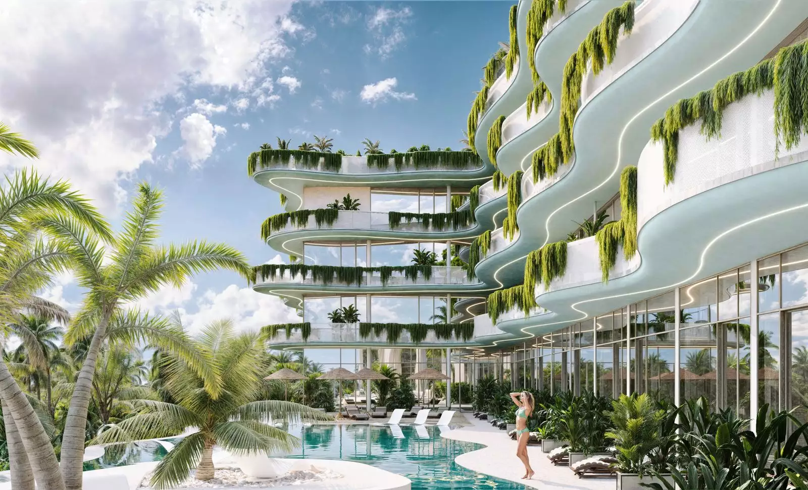 Квартира 25м² в Индонезии, Букит-Улувату. Стоимостью 96739€ аренда фото-2