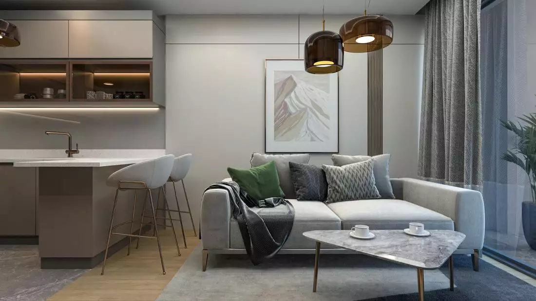 Квартира 39м² в Турции, Мерсин. Стоимостью 42000€ аренда фото-22