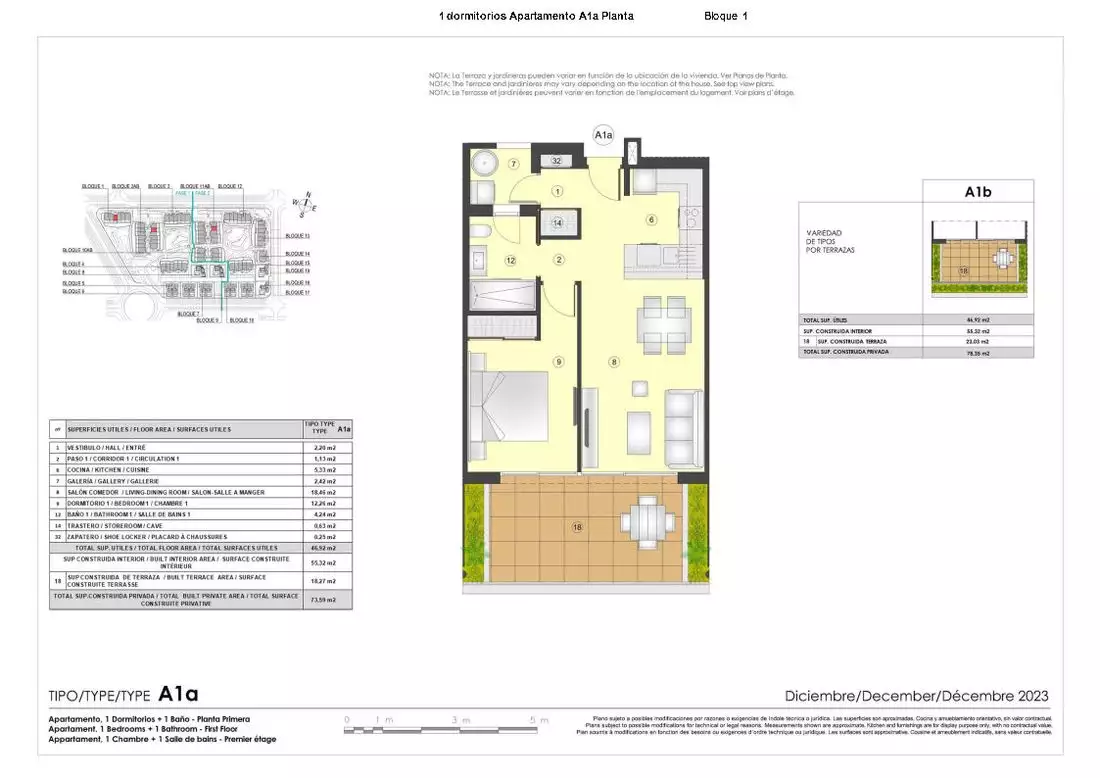 Квартира 73м² в Испании, Торревьеха. Стоимостью 229000€ аренда фото-8