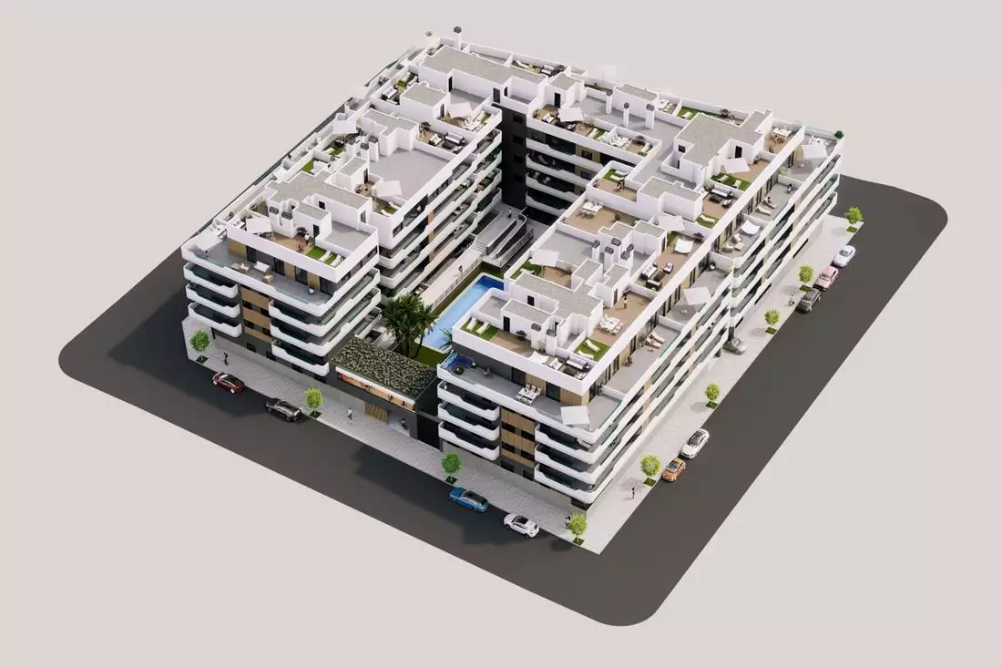 Квартира 91м² в Испании, Аликанте. Стоимостью 240000€ аренда фото-4