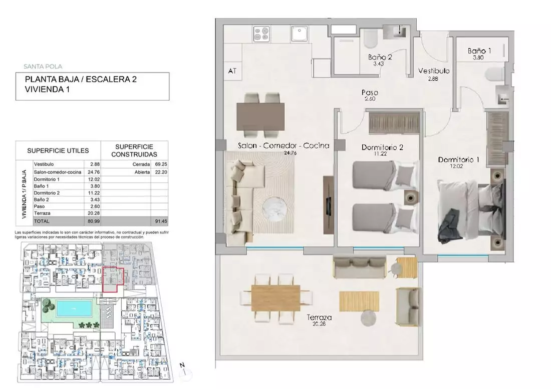Квартира 91м² в Испании, Аликанте. Стоимостью 240000€ аренда фото-8