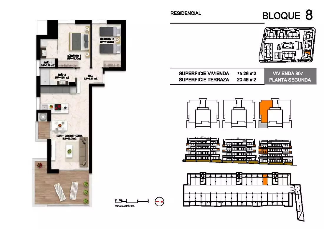 Квартира 75м² в Испании, Аликанте. Стоимостью 269000€ аренда фото-26