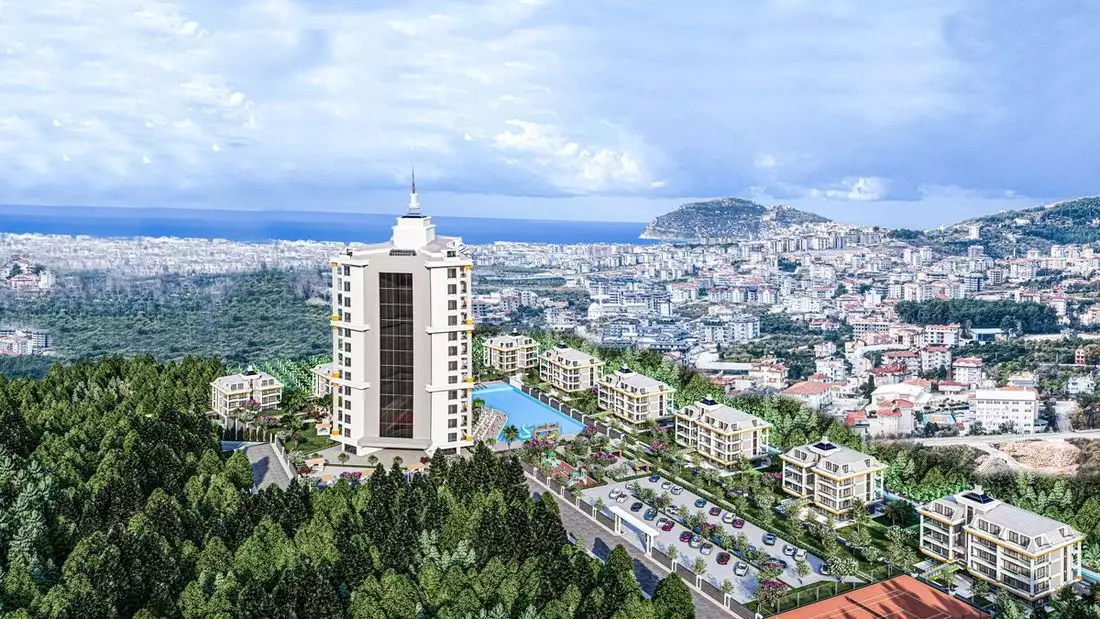 Квартира 45м² в Турции, Махмутлар. Стоимостью 135000€ аренда фото-3
