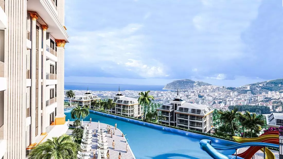 Квартира 45м² в Турции, Махмутлар. Стоимостью 135000€ аренда фото-9