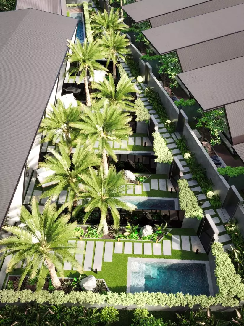 Таунхаус 73м² в Индонезии, Букит-Улувату. Стоимостью 124400€ аренда фото-6