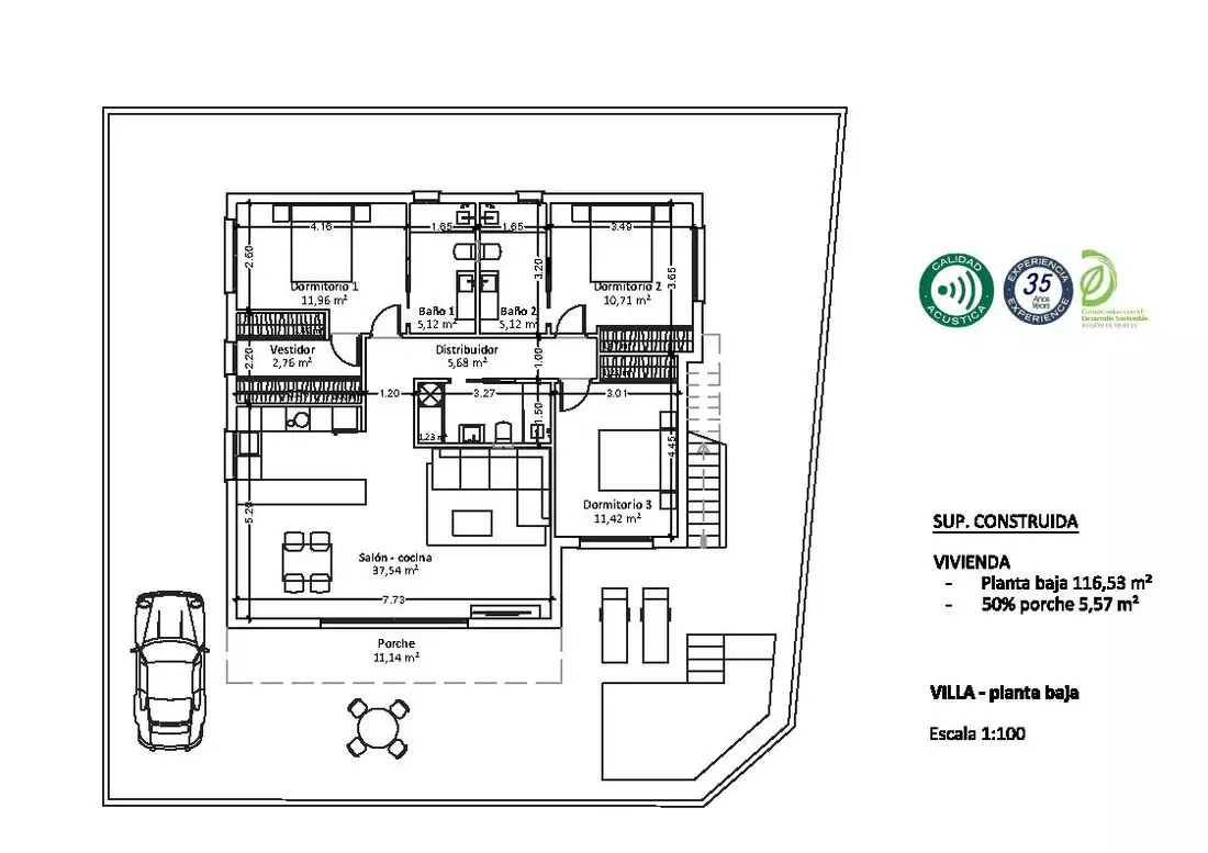 Вилла 133м² в Испании, Аликанте. Стоимостью 745000€ аренда фото-17