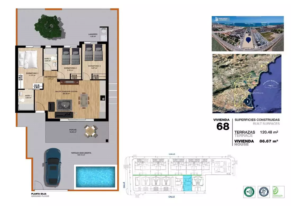 Квартира 84м² в Испании, Аликанте. Стоимостью 395000€ аренда фото-14