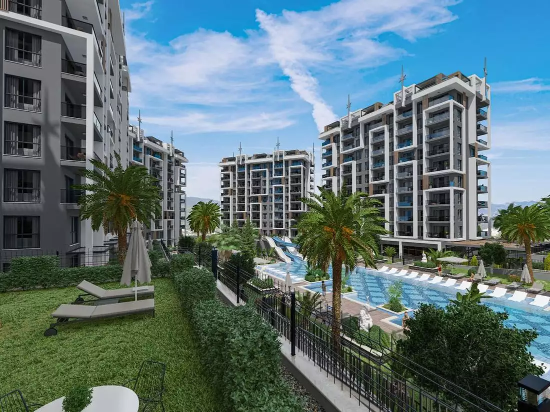 Квартира 48м² в Турции, Авсаллар. Стоимостью 105000€ аренда фото-2