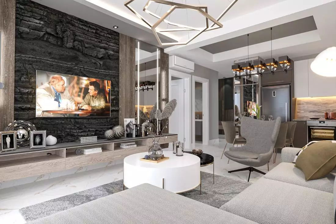 Квартира 48м² в Турции, Авсаллар. Стоимостью 105000€ аренда фото-16