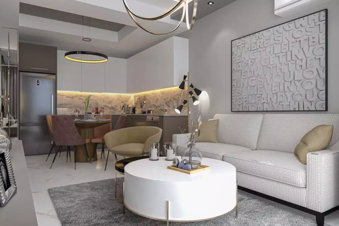 Квартира 48м² в Турции, Авсаллар. Стоимостью 105000€ аренда фото-17