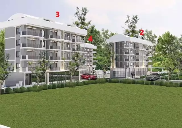 Квартира 51м² в Турции, Авсаллар. Стоимостью 110000€ аренда фото-5