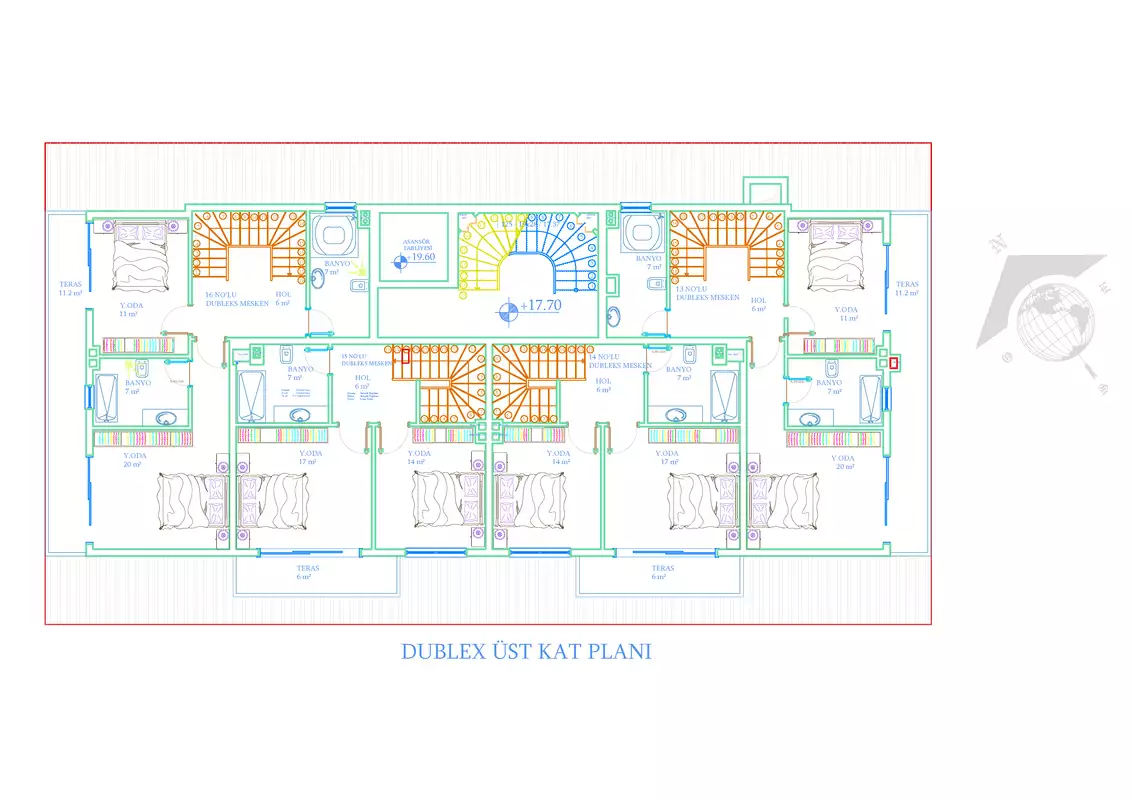 Квартира 51м² в Турции, Авсаллар. Стоимостью 110000€ аренда фото-12