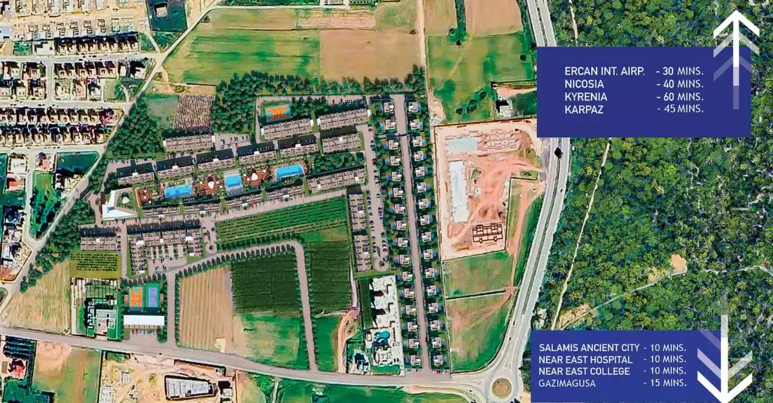 Квартира 58м² в Кипре, Искеле. Стоимостью 156177€ аренда фото-7