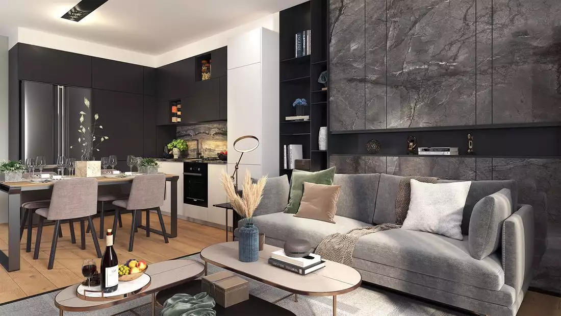 Квартира 58м² в Кипре, Искеле. Стоимостью 156177€ аренда фото-9