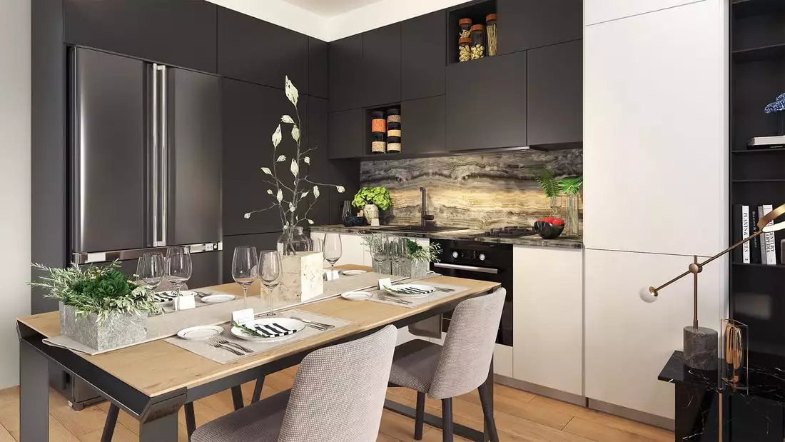 Квартира 58м² в Кипре, Искеле. Стоимостью 156177€ аренда фото-11