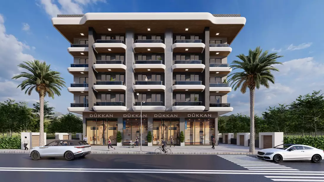 Квартира 52м² в Турции, Каргыджак. Стоимостью 159500€ аренда фото-2