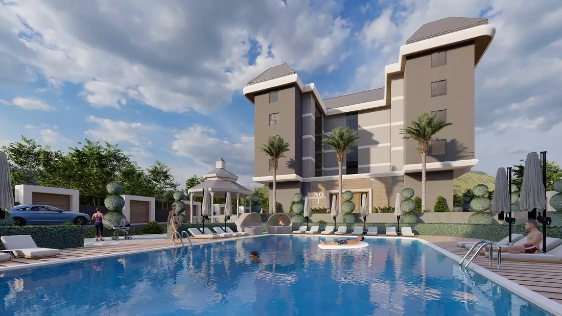 Квартира 52м² в Турции, Каргыджак. Стоимостью 159500€ аренда фото-4