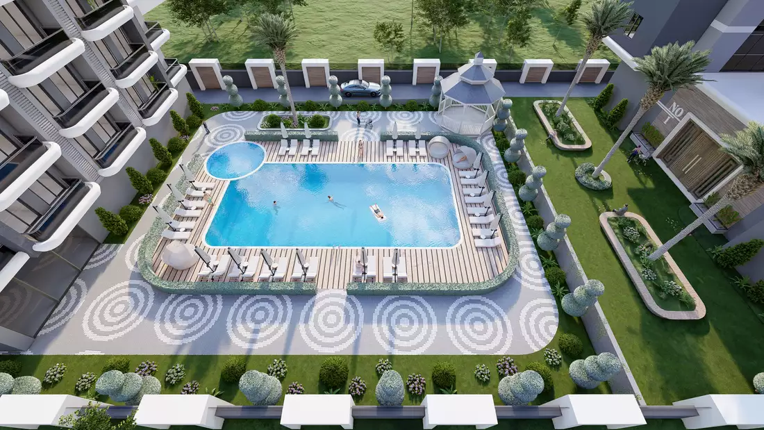 Квартира 52м² в Турции, Каргыджак. Стоимостью 159500€ аренда фото-8