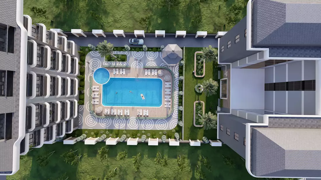 Квартира 52м² в Турции, Каргыджак. Стоимостью 159500€ аренда фото-9