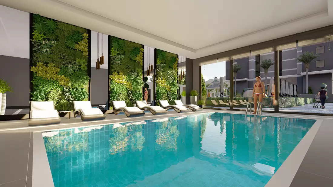 Квартира 52м² в Турции, Каргыджак. Стоимостью 159500€ аренда фото-13
