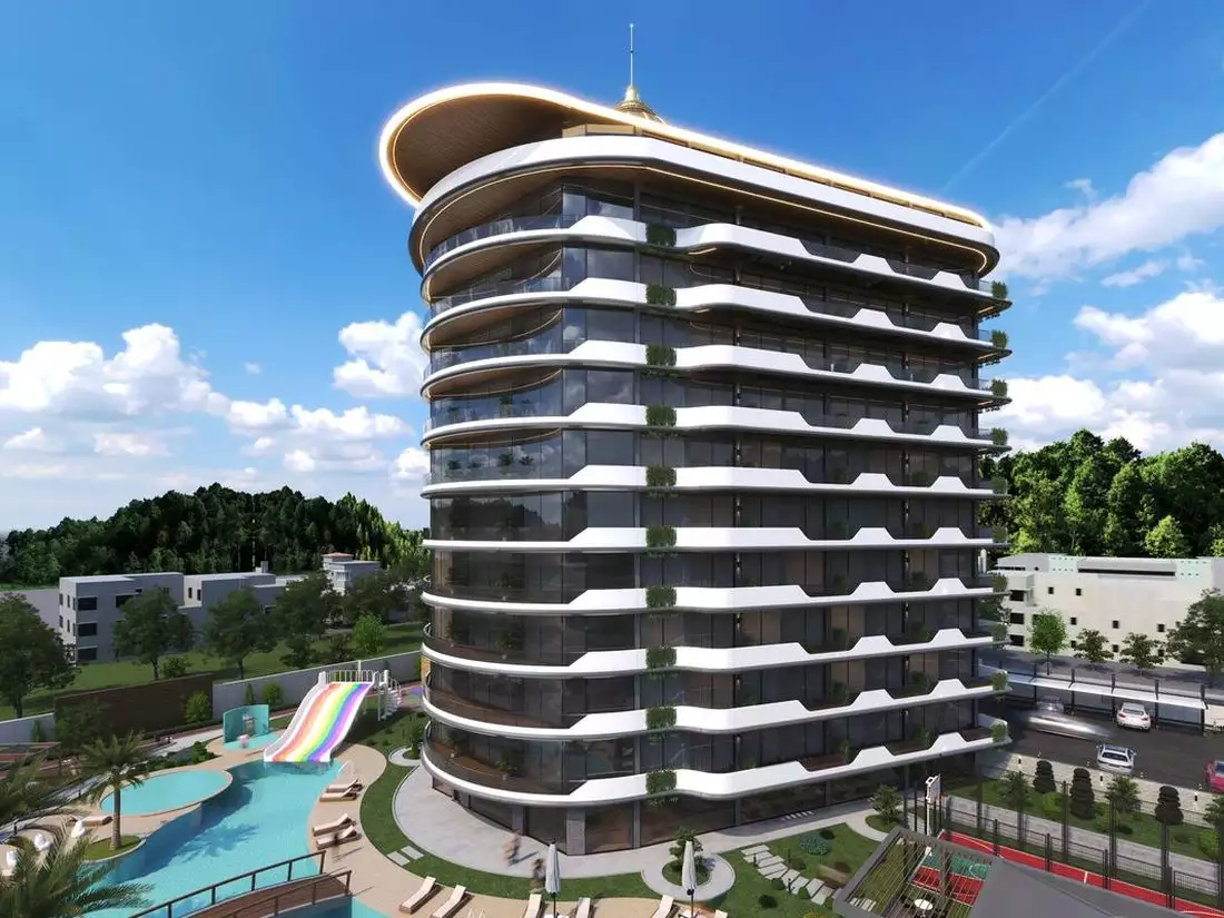 Квартира 56м² в Турции, Газипаша. Стоимостью 153000€ аренда фото-1