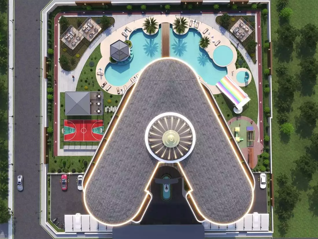 Квартира 56м² в Турции, Газипаша. Стоимостью 153000€ аренда фото-6