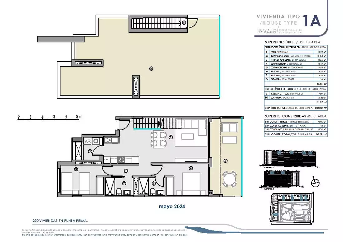 Квартира 116м² в Испании, Торревьеха. Стоимостью 394000€ аренда фото-11