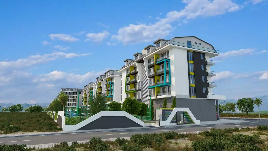 Квартира 55м² в Турции, Каргыджак. Стоимостью 190000€ аренда фото-1