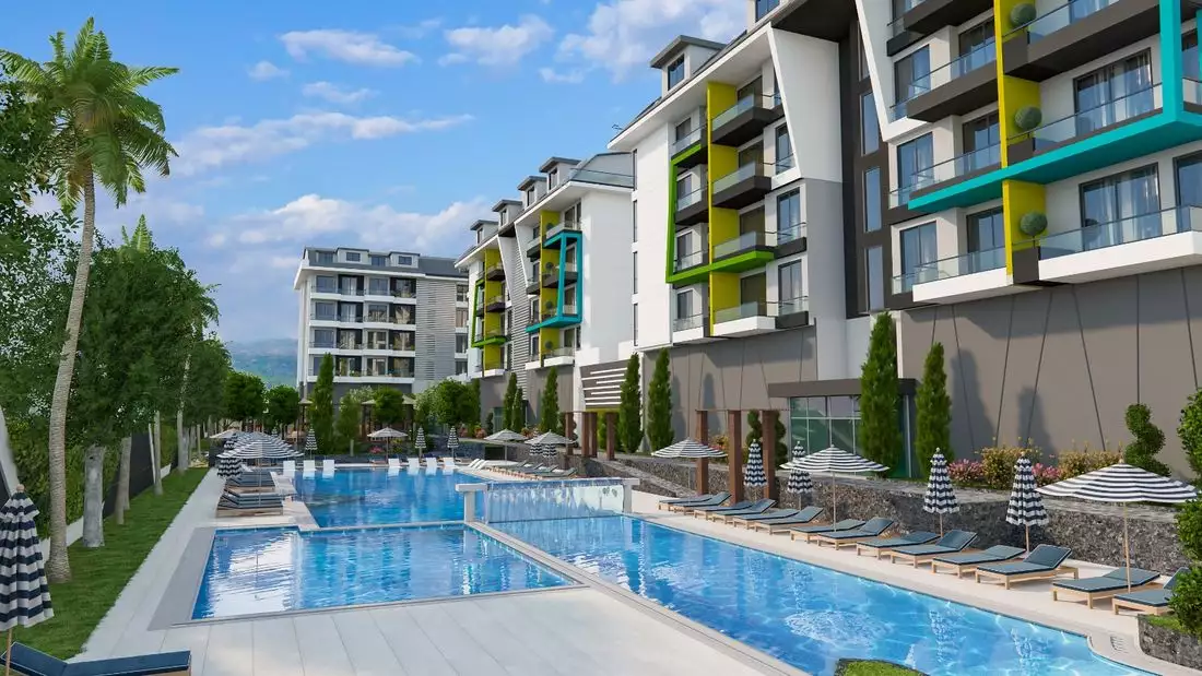 Квартира 55м² в Турции, Каргыджак. Стоимостью 190000€ аренда фото-3