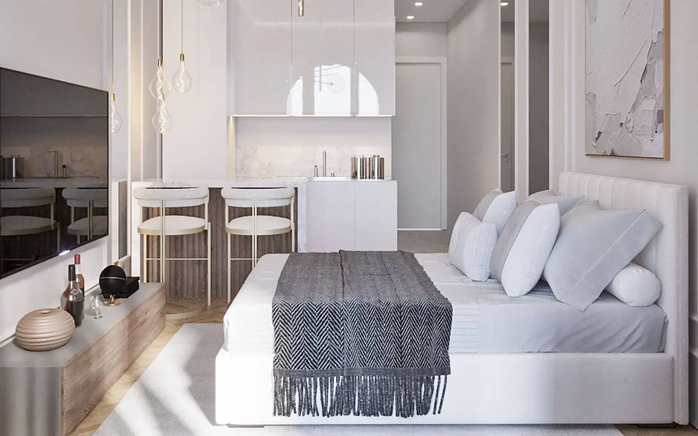 Квартира 67м² в Черногории, Прчань. Стоимостью 248000€ аренда фото-14