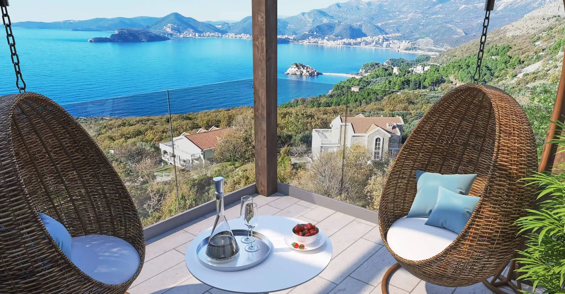 Вилла 114м² в Черногории, Будва. Стоимостью 495000€ аренда фото-1
